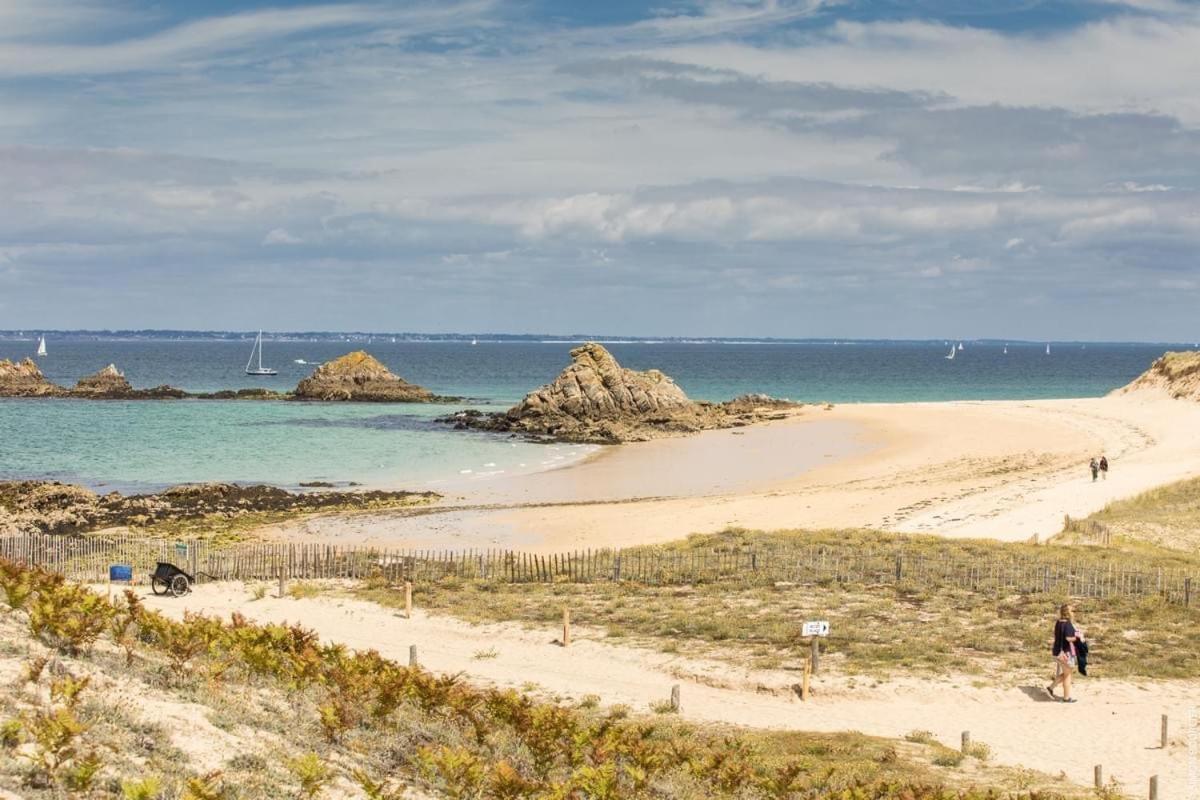 Maison 10 Pers En Bord De Mer Avec Piscine Chauffee Toute L'Annee, Spa Et Hamman Surzur Kültér fotó