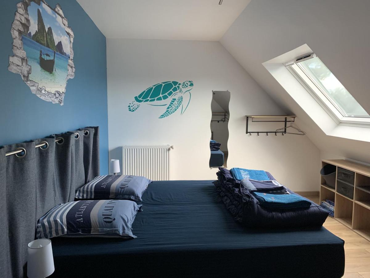 Maison 10 Pers En Bord De Mer Avec Piscine Chauffee Toute L'Annee, Spa Et Hamman Surzur Kültér fotó